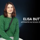Elisa Buttet , apprentie au Soleil de Dugny à Dugny